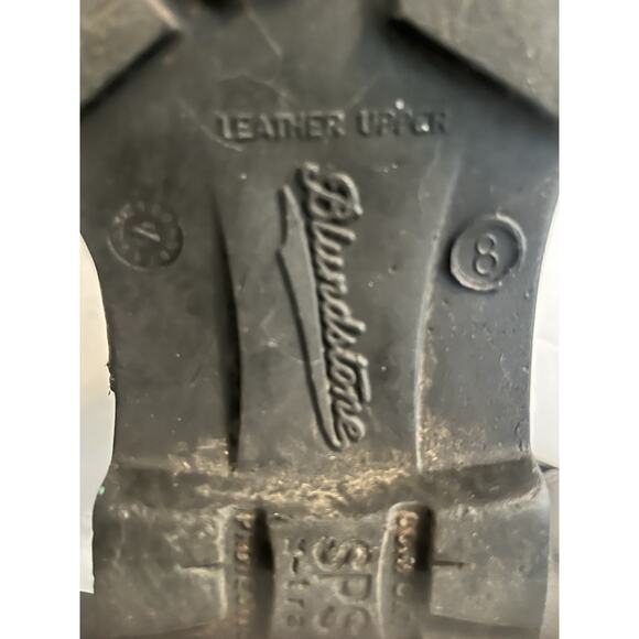 Blundstone Unisex Classic Round Toe Chelsea Boot Rustic Black US Men 9 Women 11 - Picture 9 of 11